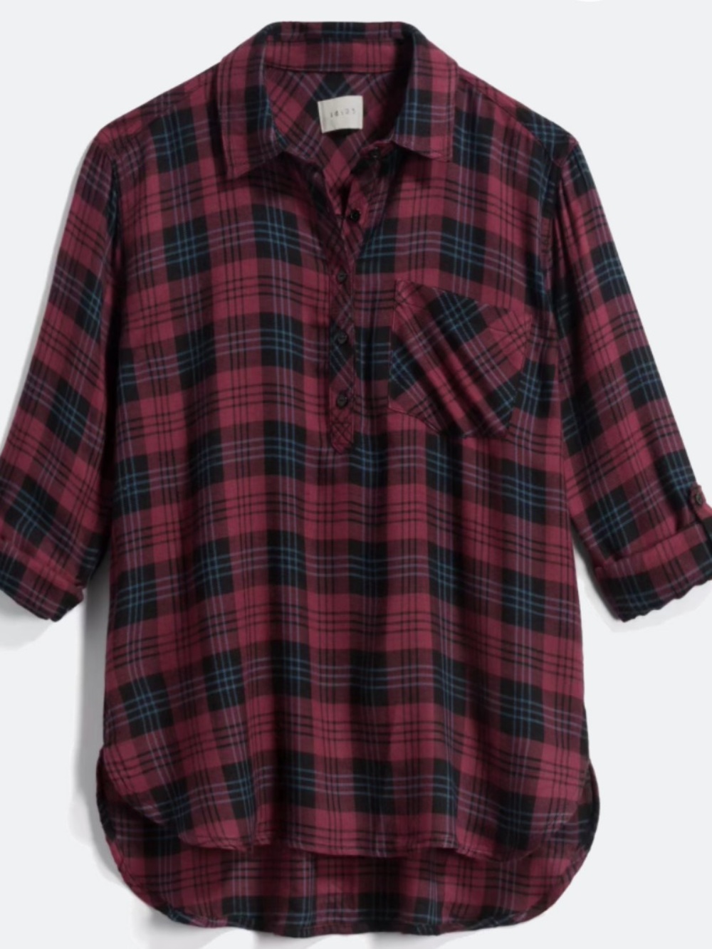 One pocket Henley top